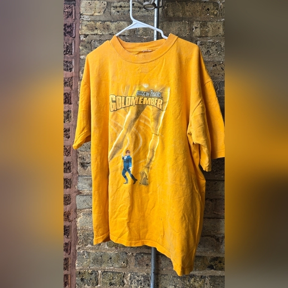 Austin Powers Other - RARE Austin Powers Goldmember Yellow T-Shirt